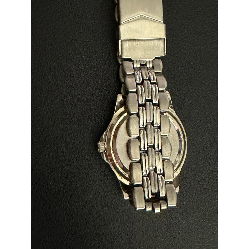 Rumours Watch Womens Blue Dial Silver Tone Stainless Steel